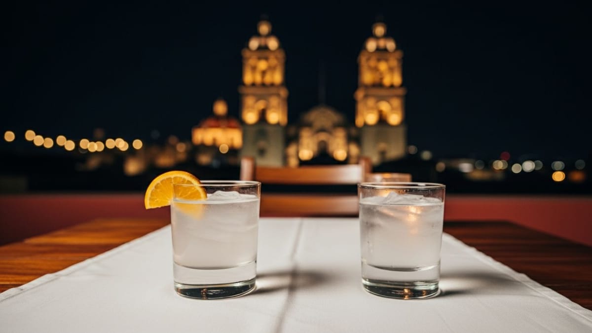 3 rooftops en Oaxaca con vista a Santo Domingo